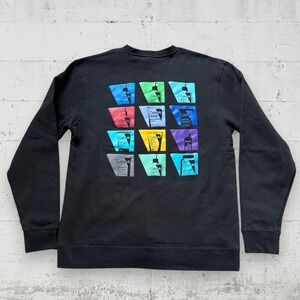 CeraVe Women's Black Sweatshirt Long Sleeve Crew Neck Size L HTF Promotional